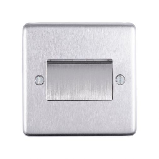 Eurolite SSSFSW Metal Satin Stainless Steel Fan Isolator Switch