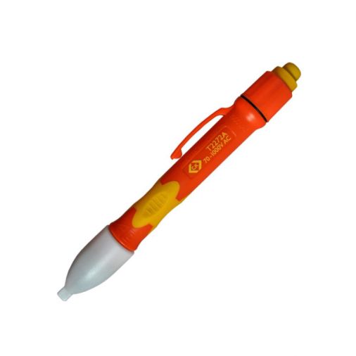 Non-Contact Visual & Audible Voltage Detector, 70-1000V AC, LED, Alarm, CAT IV, 2xAAA
