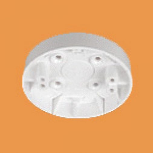 Marshall Tufflex TCR2WH Surface Mounted PVC Back Box, Ceiling Rose Design, White Finish, 2 Gang.
