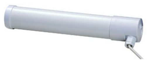 60W 1 Foot Tubular Heater, White Finish, Wall Mountable, Instant Start, IP44, 55.4cm Depth, 308cm Width