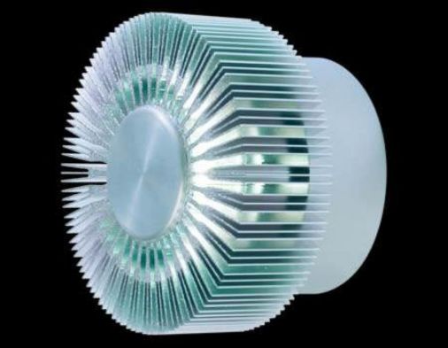LED Wall Light, Natural White 4000K, Anodised Aluminium, 90mm Diameter, 60mm Depth, IP65 Rated