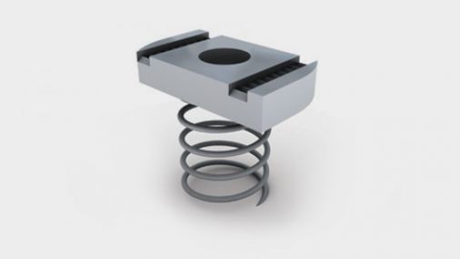 M10 Long Spring Zebedee Channel Nuts, Sold Each