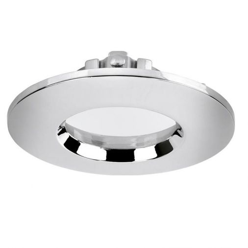 90mm Aluminium IP65 Downlight Bezel, Polished Chrome Finish