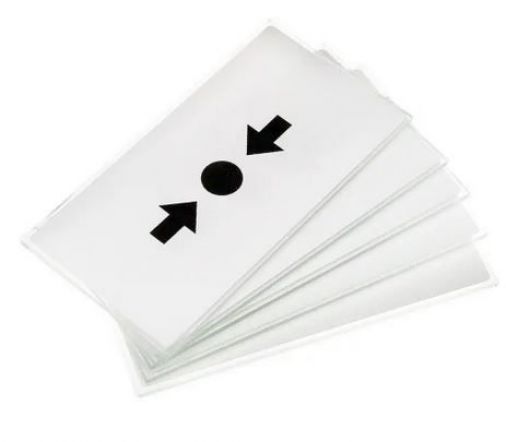 10-Way Fire Alarm Panel Break Glass Park, White Finish