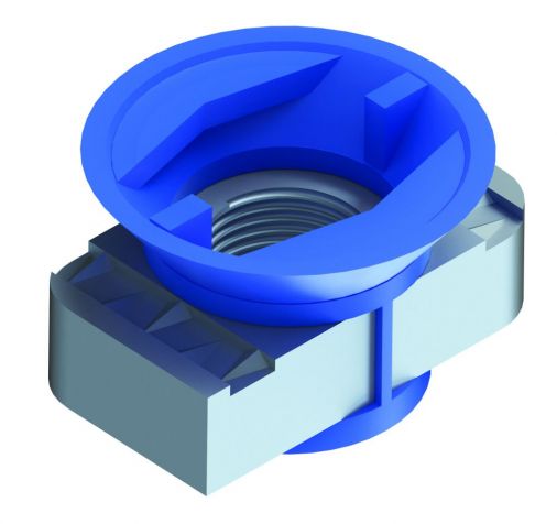 M6 Easyfit Channel Nut - Pack of 100 - 30% Time Saving