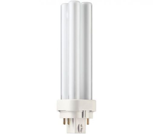 13W Cool White G24q-1 CFL Lamp, 240V