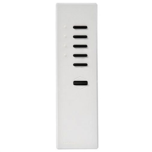 4 Scene Infrared Remote Control, White Finish, Plastic Design, Lutron Compatible