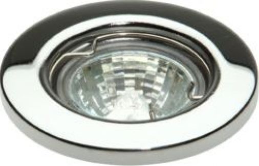 12V 35W MR11 Halogen Chrome Downlight, 60mm Diameter, 42mm Cut Out